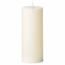 Luxe Collection Natural Glow 3.5 X 9 Led Candle - Plastic/wax - L9 X W9 X H23 Cm - Ivory
