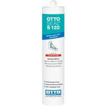 Ottoseal S120 Premium-glasfalz-silikon 310ml C1416 Matt-braun