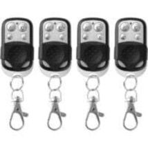 Télécommande Universelle 433,92 Mhz – Lot De 4 Pièces – Compatible Garage Et Portail – Portée 50 Mètres – Cloneur De Télécommandes