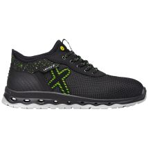 Exena - Feldtmann Sicherheitshalbschuh Jupiter 34580 S3 Gr. 38 Schwarz/grün