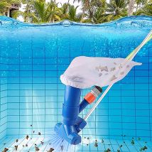 Staubsauger Für Oberirdische Pools – Tragbarer Staubsauger Zur Poolreinigung – Ausziehbarer Edelstahlgriff – Skimmer-poolsauger Für Oberirdische 