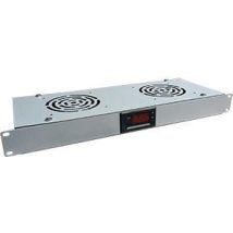 Zpas Panel De Ventilación 19 Pulgadas Gris 1u