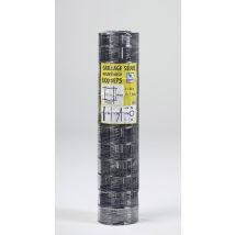 Grillage Soudé Plastifié M75 - Gris - 1 X 25 M