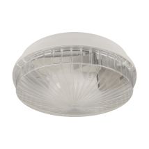 Lámpara De Techo Hermética E27 60w Ip65 Monte Ideus 4184