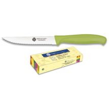 Couteau De Table Pour Couverts De Table, Avec Mango Abs Injecté, Lame En Acier Inoxydable 11,5 Cm, Vert, 17324-ve