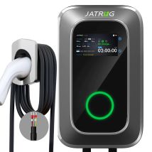 Jatrhg - S1 Ladestation Für Elektrofahrzeuge, 11 Kw, 12 M, 16 A, Dreiphasig – Typ 2 Iec 62196-2 Ladestation – Ev-wallbox-schnellladegerät