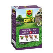 Abono Césped Acción 4 En 1 25m2 1 Kg - Compo