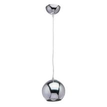 Mw-light - Regenbogen 663011001 - Megapolis Pendant Lamp Ø14cm - E27 40w - Chrome