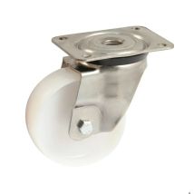 Avl 890833l Weiße Drehbare Rolle 125mm Langlebig