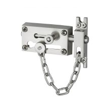 Verrou Entrebâilleur À Chaînette Pour Porte D'Entrée, Nickelé - Sp