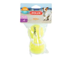 Zolux – Giocattolo Palla da tennis (set di 2) – Giochi per cani – Balles pour chien