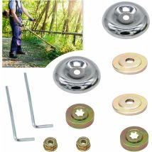 Kit De Fijación De Tuercas Para Desbrozadora Universal, Accesorios Para Desbrozadora, Piezas De Repuesto Para Cortacésped, 10 Piezas
