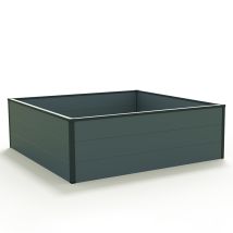 Gfp - 119 X 119 X 39 Cm Hochbeet Halfsize, Anthrazit