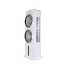 Climatizador evaporativo 90W – Área de cobertura 30m² – Caudal de aire 1600m³/h – Capacidad del depósito 9L – Dimensiones 93x37x29 cm
