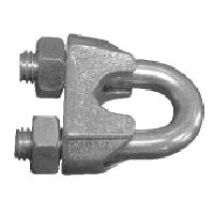 Abrazadera Para Cable De Acero Galvanizado De 6 Mm Din741 - Zac 06