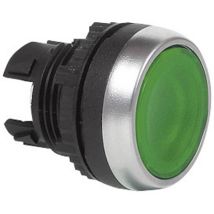 Baco L21ch50 Botón Pulsador Blanco Anillo Frontal Cromado