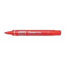 Rotulador Permanente Pentel N50-be Rojo 12 Piezas