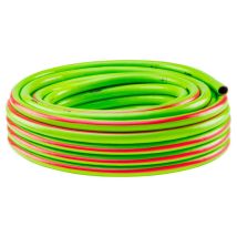 Verto Gartenschlauch 1/2" 20m – UV-beständig – Reißfestigkeit bis 25 bar – Maximaler Wasserdruck 25 bar – Temperaturbereich -10°C bis +45°C