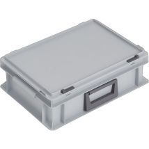 Ku.-case L400xw300xh133mm Pp 1 Manija Cierre Deslizante Gris 10l
