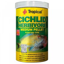 Tropische Buntbarsche, Pflanzenfressend, Mittelgroßes Pelletfutter 500 Ml/180 G