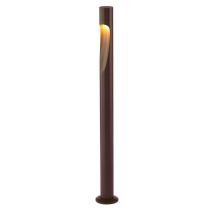 Borne Et Potelet De Jardin, Lampadaire Extérieure Led Aran 80 Cm Ip65 Marron En Metal, Mantra