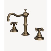 Lookshop – Vintage Style Basin Mixer Tap – Solid Brass – Chrome, Brushed Nickel, Antique Brass, Antique Black