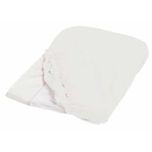 Housse De Matelas À Langer Candide Éponge 50 X 75 Cm Blanc