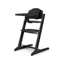 Chaise Haute Évolutive - Cybex - Iris 3-en-1 - Bois - Baby Set & Plateau Inclus - Stunning Black