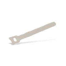 Daytools Kabelbinder, 125x12 Mm, Klettverschluss, Weiß, 10 Stück
