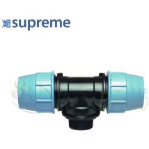 Tee 90 grados compresión 40 mm – Accesorio Poseidón para líquidos bajo presión – Multicapa