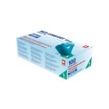Einweghandschuhe Med Comfort Blue Vitril Größe L Blau Vinyl-nitril Gemisch En 420, En 374, En 455 Psa-kategorie Iii