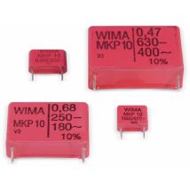 Condensateur À Film Wima, 3,3 Nf, 630 V, Radial, Rm 7,5