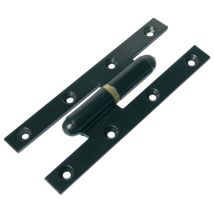 Paumelle Faure Et Fils Picarde Droite 190x80 Mm Acier Brut Noir
