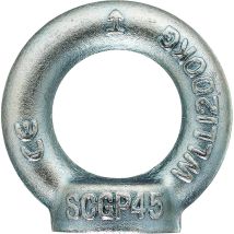 Golfari Tipo Femmina Din 582 Accessori Per Funi E Catene In Acciaio Zincato Filettatura M6 50 Pezzi