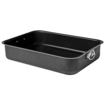 Lasagnera Con Anello 'black Line' Cm 35x27,5x7h - Pentalux