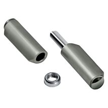 Cerniera a goccia 15 cm – Acciaio con cuscinetto – Finitura grezza – 16 PZ – Comunello