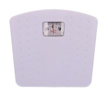 Báscula mecánica JATA – 130 kg – Lectura clara y sencilla – Diseño elegante en color blanco