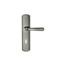 Pomo de puerta BB Skyline – Níquel Antiguo – Diámetro 52 mm – Para puertas interiores – Instalación fácil