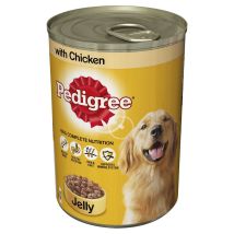 Pedigree - Adult Wet Dog Food Tin Chicken In Gravy 400g - 537915