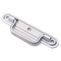 Monin - Pomo Con Chapa Embutida Acero Zincado - 160x30 Mm - 7351-733040