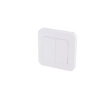 Interruttore wireless Dual – Doppio interruttore – 433 MHz, PVC – DIO