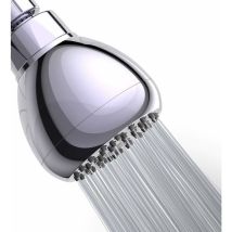 Shower Head High Pressure Shower Head 2.5 Gpm Shower Heads, Adjustable Brass Ball Joint Shower Head, Air Bubble Pressure, Shower Head