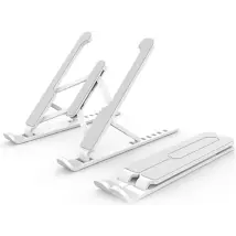 Verstellbarer Laptop-ständer Für Den Schreibtisch, Tragbar, Belüftet, Für Desktop-computer, Laptop-halter, Faltbarer Notebook-ständer