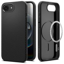 Spigen Liquid Air Mag Magsafe Hülle Für Apple Iphone 16e Schwarz