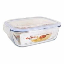 Quttin - Recipiente Cristal Cuadr. S-valvula Hermetic 20x20 Cm 2200cc