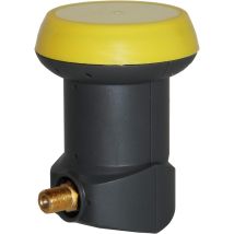 Humax LNB 113 Gold Single LNB – 40mm Durchmesser – Rauschmaß 0,1 dB – vergoldeter F-Anschluss