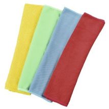 Xavax Paños De Limpieza De Microfibra Azul 30x30 Cm Pack De 4