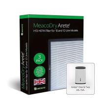 Hepa Filter H13 Arete Dry 10l Und 12l 3st - Meaco