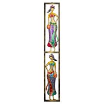 Signes Grimalt - Ornamento Da Parete Figure Panihari, Decorazione Da Parete Moderna, Stile Unico Per La Casa, Arte In Latta, Regalo Originale