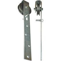Hbs - Rodillo Para Puerta Corredera Con Soporte 160 Mm Sta Galvanizado Máx. 175 Kg 14/17 Mm Heinrich Betz & Sons